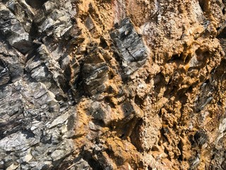 bark of a rock stone texture abstract 