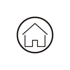 House icon vector illustration sign