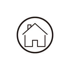 House icon vector illustration sign