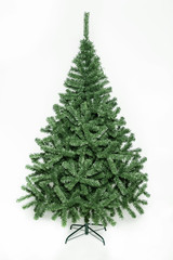 christmas tree isolated green White background