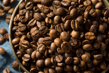 Dry Organic Espresso Coffee Beans
