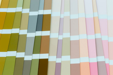 Color guide spectrum background