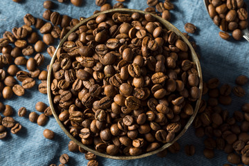 Dry Organic Espresso Coffee Beans