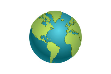 earth icon vector illustration