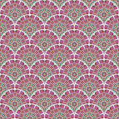 Vintage floral seamless pattern