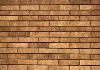 Red brick wall, perfect as background / texture