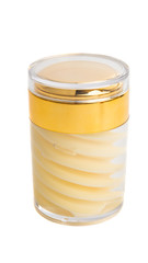 jar of face cream isolated