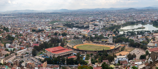 Fototapeta na wymiar Antananarivo, Madagascar - 20 mei 2019