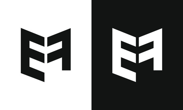 Letter EF Logo design concept template for business © bartmike
