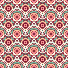 Vintage floral seamless pattern