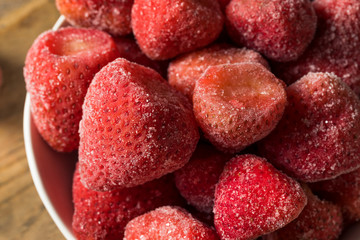 Organic Frozen Red Strawberries