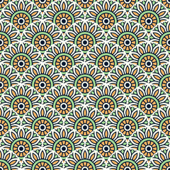 Vintage floral seamless pattern