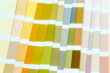 Color guide spectrum background