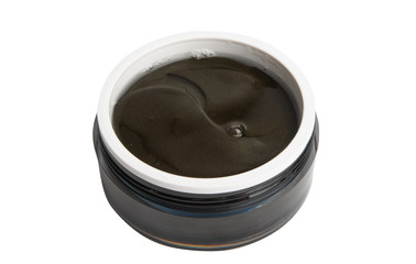 eye patches in a jar isolated