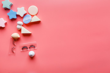 Cosmetic sponges powder for face makeup