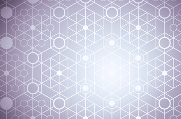 Abstract technology illustration. Futuristic tech background.