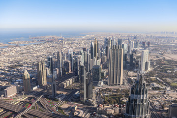 Fototapeta na wymiar The city of Dubai and its greatness