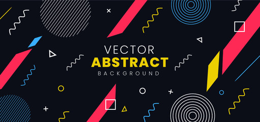 Obraz premium Colourful Vector Abstract Background