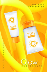 Cosmatic Colorful Sale New Poster Background