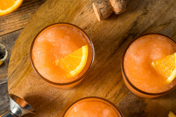 Homemade Frozen Aperol Spritz Slushy