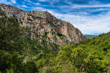 Naklejka premium Verdon Gorge, Gorges du Verdon in French Alps, Provence, France