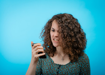 Woman with smartphone