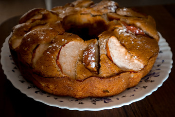 homemade apple pie