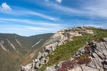 mountain landscape with blue sky