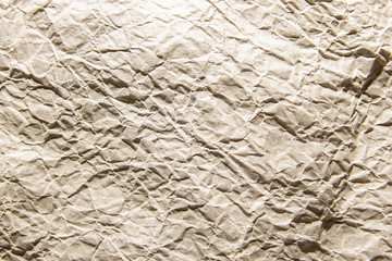 a Crumpled white paper background texture