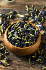 Dried Organic Butterfly Pea Flowers