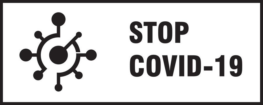 Lockdown Pandemic stop Novel Coronavirus outbreak covid-19 2019-nCoV symptoms in Wuhan China Travel corona Europe warning and quarantine with mouth cap mask Vector mouthcap protect icon Lock down sign