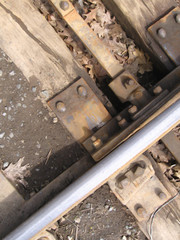 Old Rail Track Detail