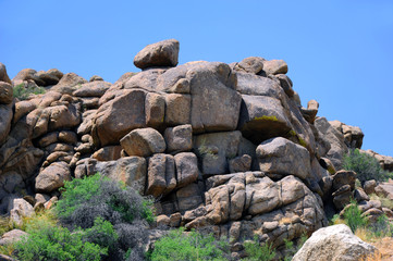 Boulder and Rock Stack in New Mexico
