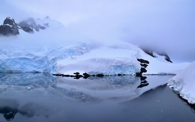 Almirante Brown  Base Icebergs  , Antarctica 