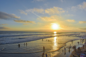 Obraz na płótnie Canvas California Sunset