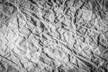 a Crumpled white paper background texture