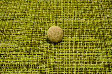 Buttons on a green background photo