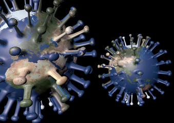 3d rendered illustration of a dna