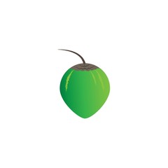 coconut logo design template