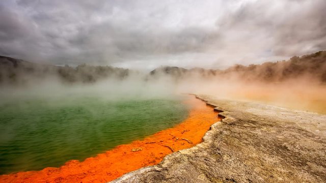 Thermal hot spring