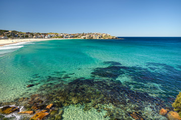 Fototapeta premium Niesamowita plaża Bondi, Sydney w Australii