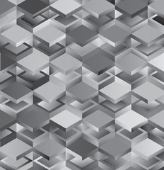 Decorative gray grid or wall