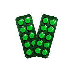 Medicine and education. Latin letter 