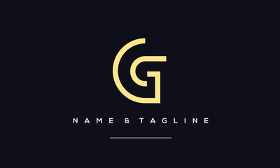 Alphabet letter icon logo G