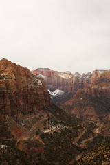 view of zion national park