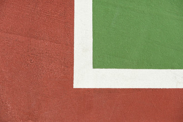 Fototapeta premium sport field of lines on a volleyball court