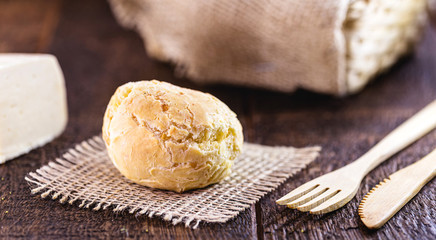homemade Brazilian cheese bread basket