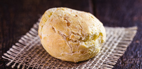 homemade Brazilian cheese bread basket