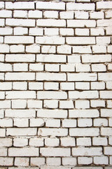 brick wall white brick old masonry