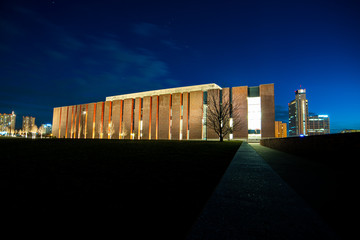 Katowice, Poland -  Polish National Radio Symphony Orchestra (NOSPR) concert hall.